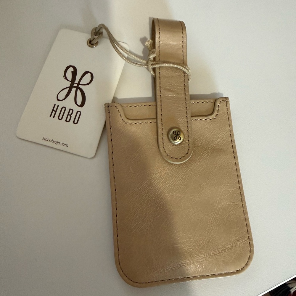 HOBO Dunn Card Case - Sand color